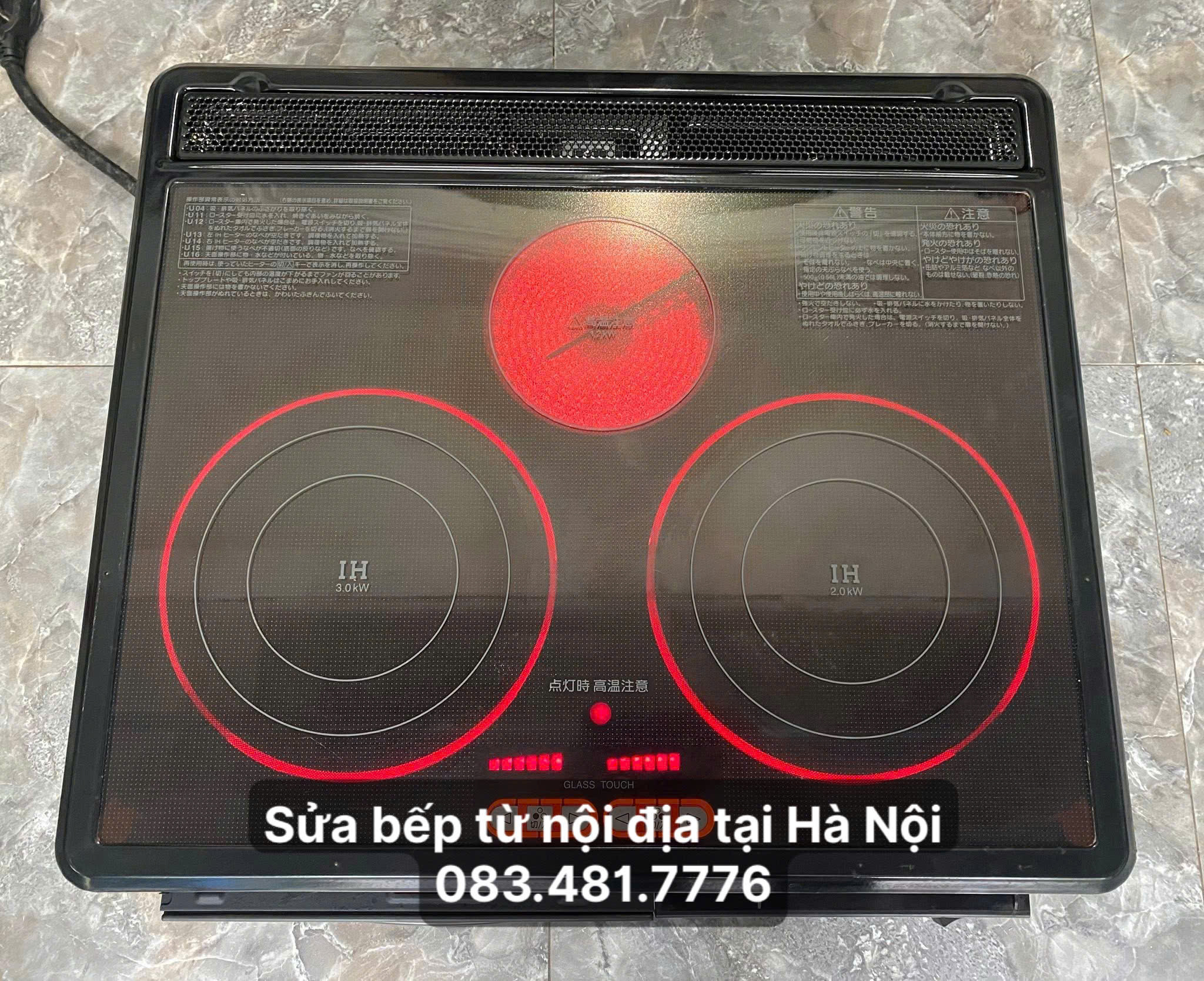 Sửa bếp từ nội địa tại Hà Nội uy tín, sửa tại nhà, có mặt nhanh 30 phút