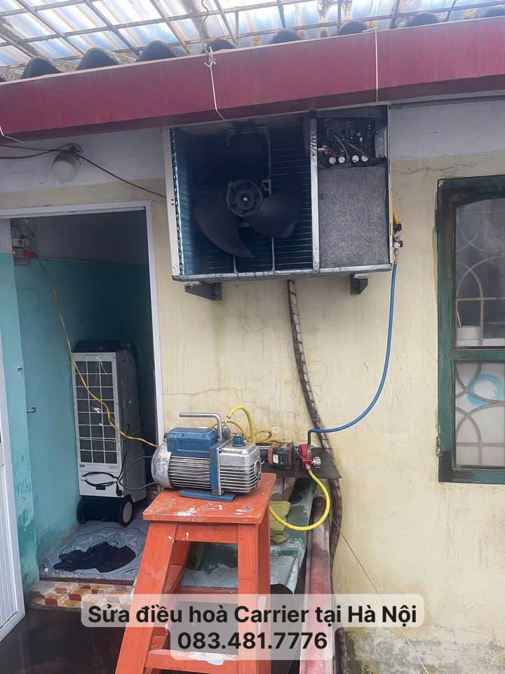 Sửa điều hòa Carrier tại Hà Nội uy tín, có mặt nhanh 30 phút, giá rẻ