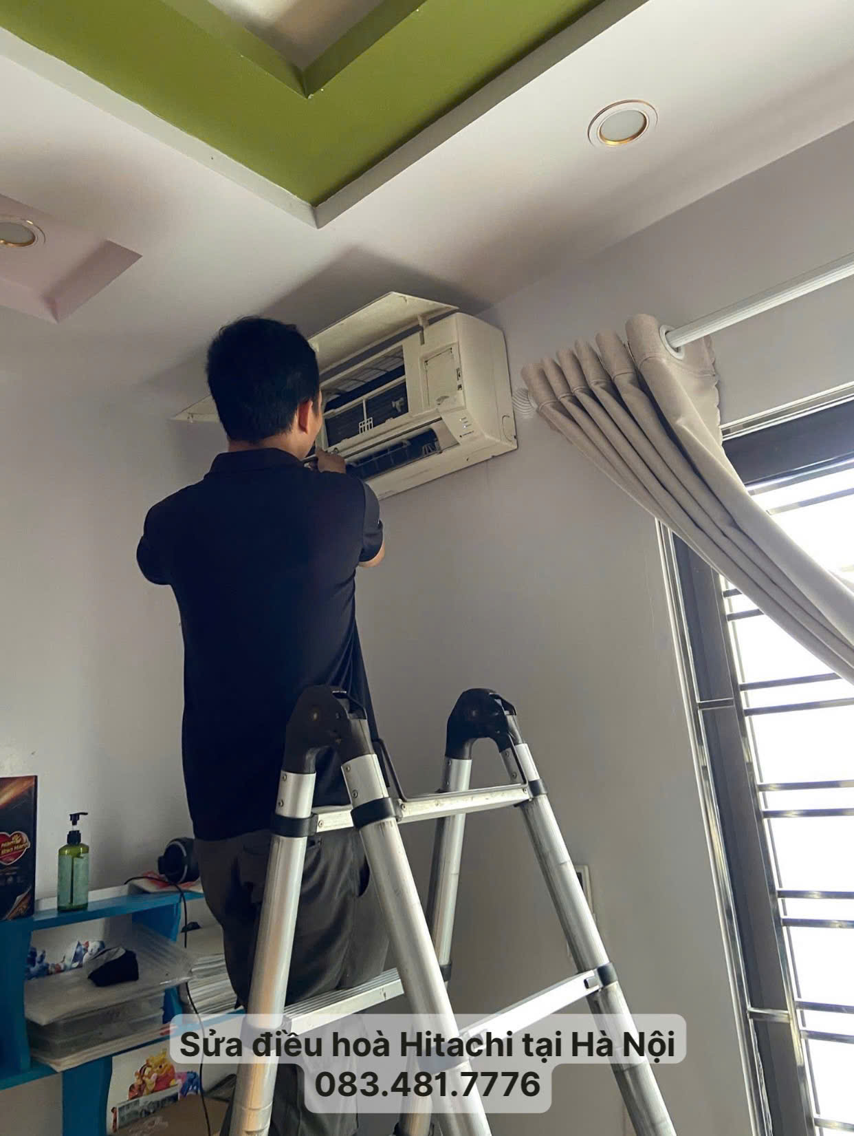 Sửa điều hòa Hitachi tại Hà Nội thợ giỏi, giá rẻ, có mặt nhanh 30 phút