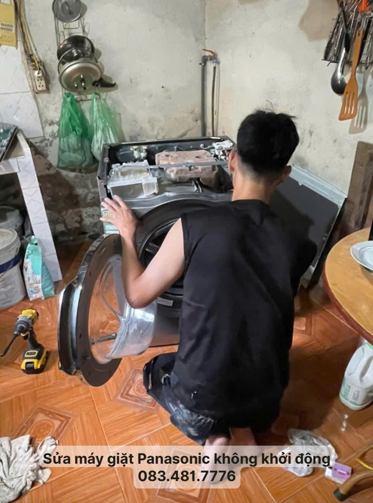 Sửa máy giặt Panasonic không khởi động tại Hà Nội uy tín , giá rẻ 