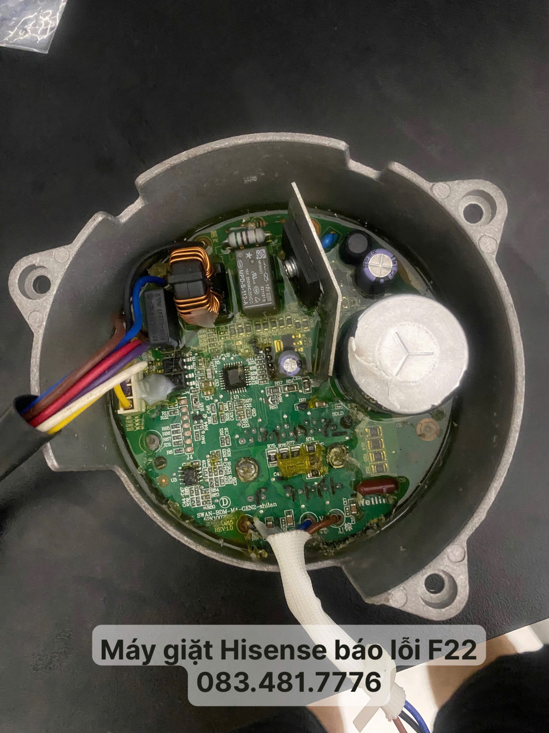Máy giặt Hisense báo lỗi F22 ? Nguyên nhân và cách xử lí tại nhà 3 Sửa lỗi F22 máy giặt Hisense tại nhà