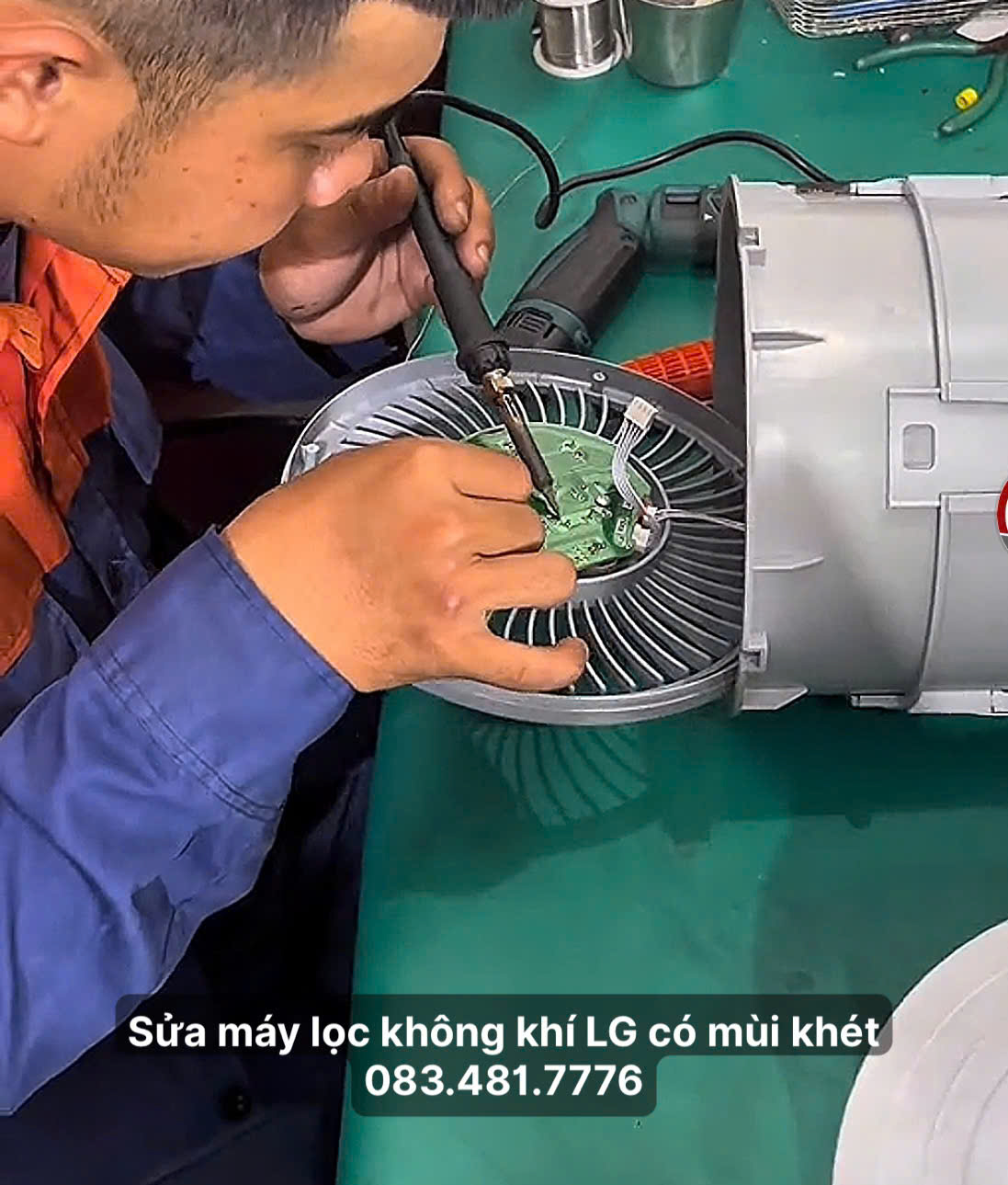Máy lọc không khí LG có mùi khét, Nguyên nhân và cách xử lí tại nhà
