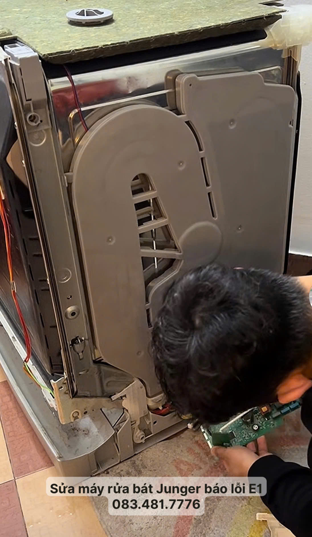 Máy Rửa Bát Junger Báo Lỗi E1 ? Nguyên Nhân Và Cách Sửa 4 Sửa máy rửa bát Junger báo lỗi E1 uy tin , giá rê