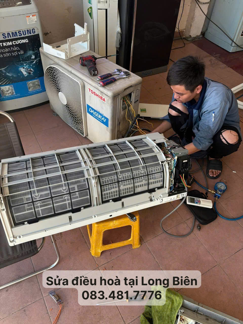 Sửa Điều Hòa Tại Long Biên | Điện Lạnh Bách Khoa – Sửa Nhanh, Đúng Bệnh, Báo Giá Minh Bạch