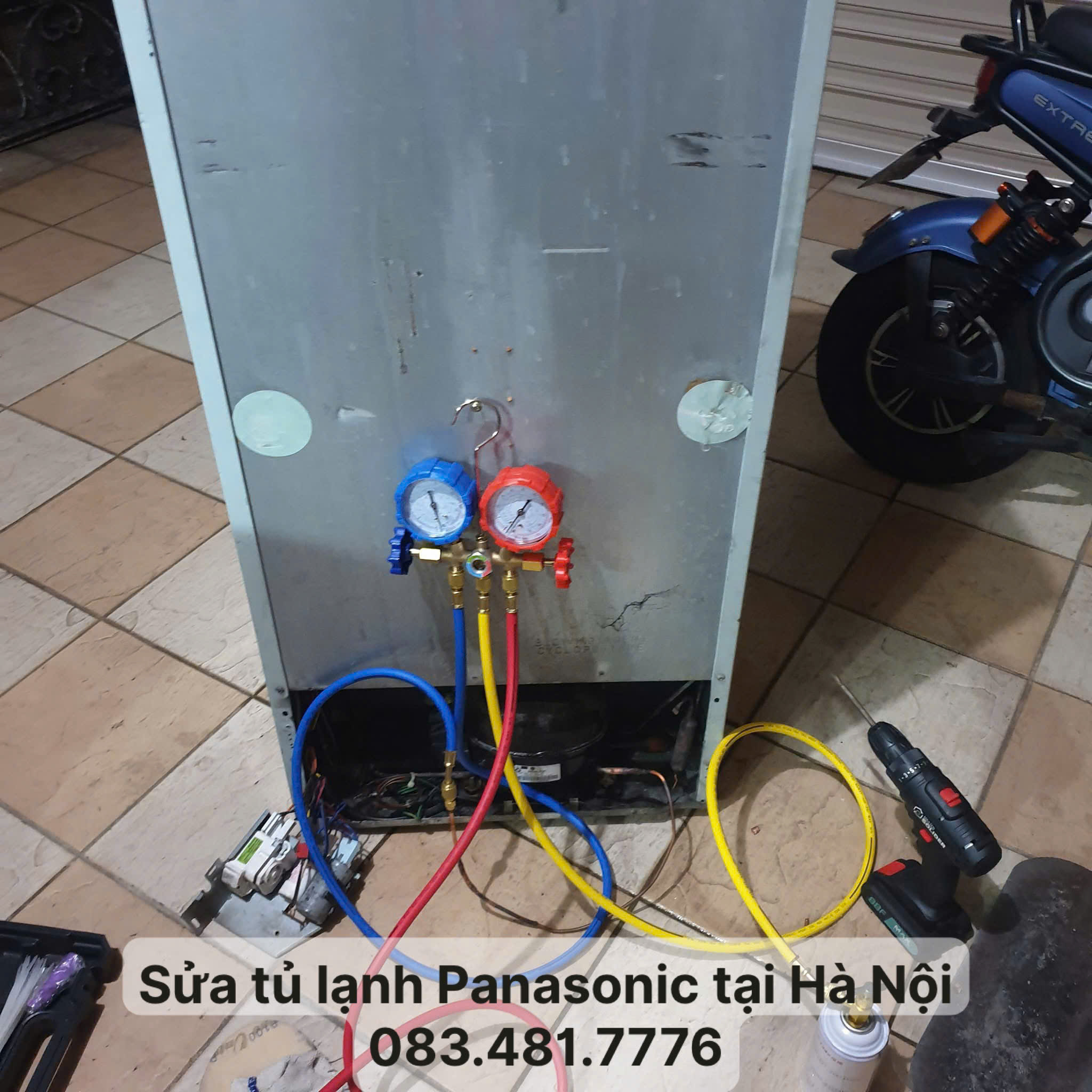 Thợ sửa tủ lạnh Panasonic tại Hà Nội