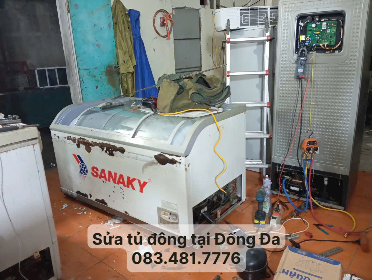 Sửa tủ đông tại Đống Đa giá tốt, thợ giỏi, có mặt nhanh 15 phút