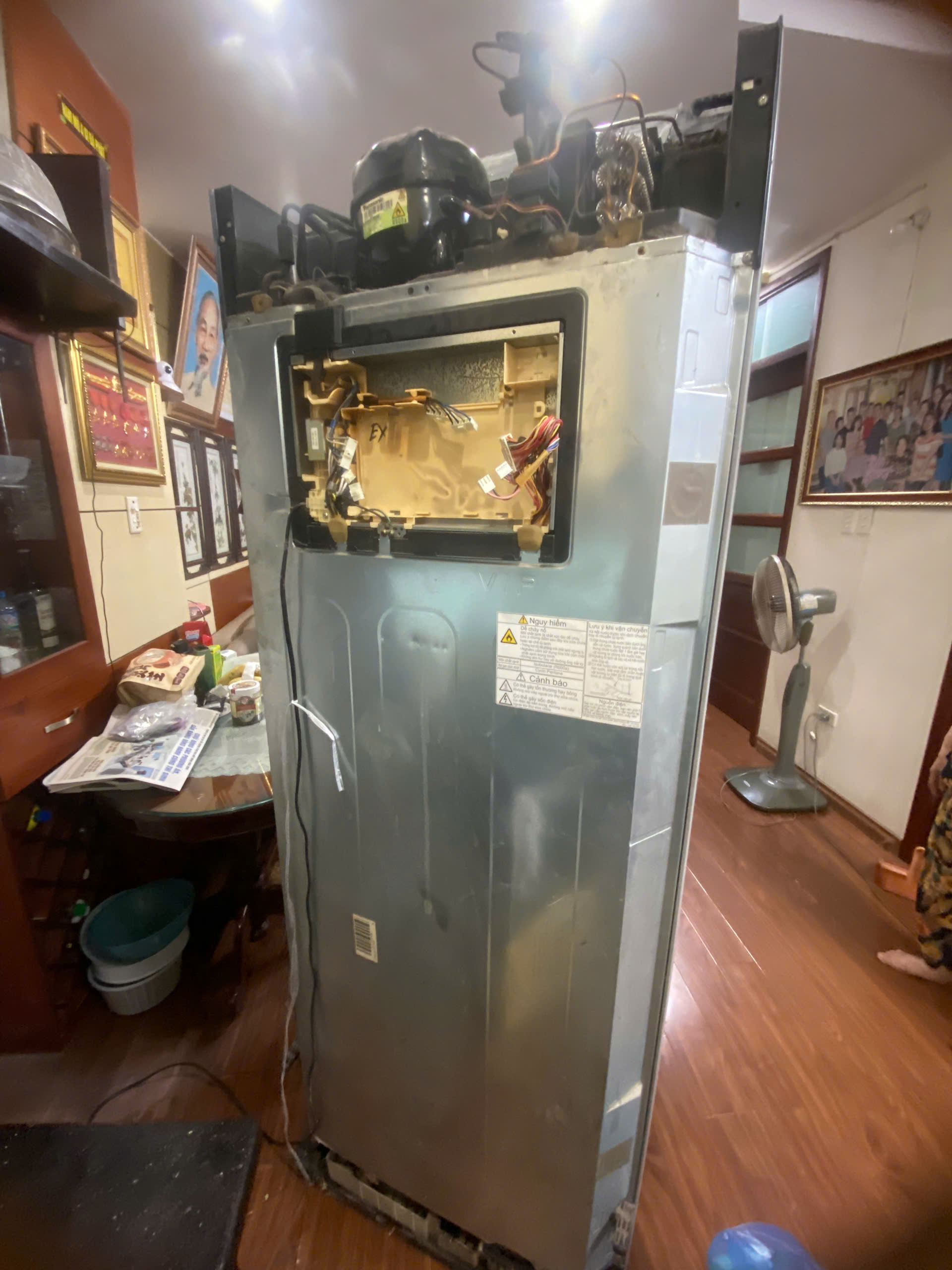 Thợ sửa chữa tủ lạnh Panasonic tại nhà