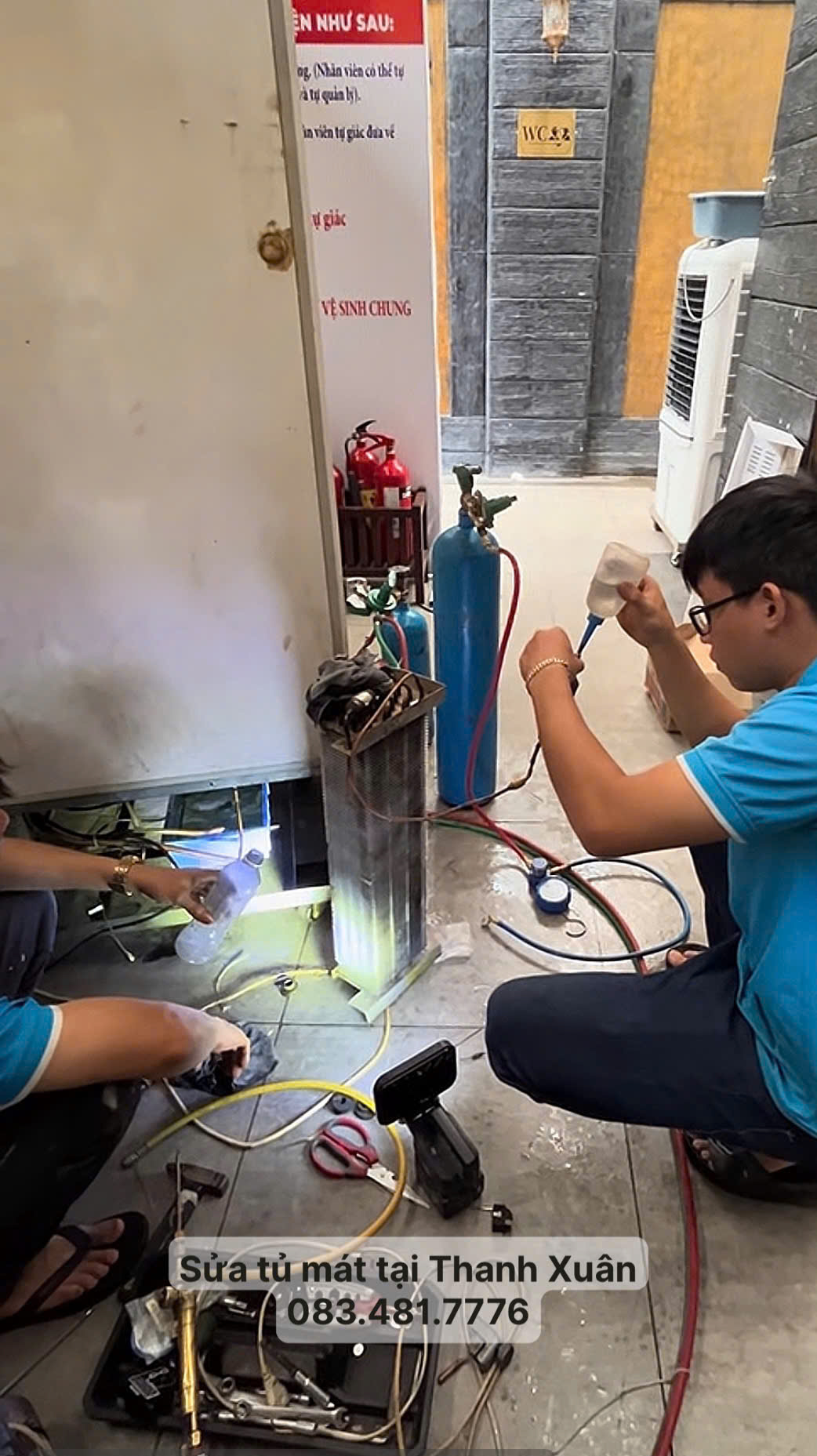 Sửa tủ mát tại Thanh Xuân giá rẻ, thợ giỏi, có mặt nhanh 15 phút