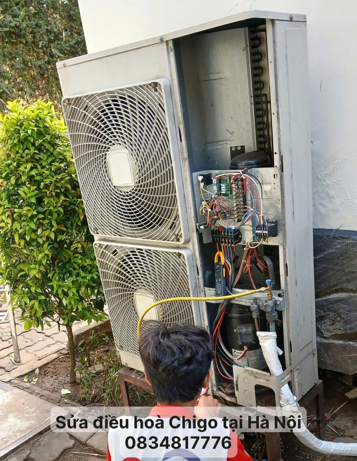 Thợ sửa điều hòa Chigo tại nhà Hà Nội