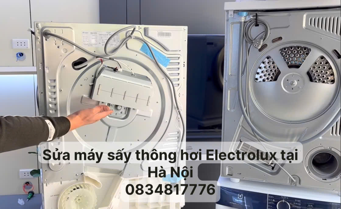 Sửa máy sấy thông hơi Electrolux tại Hà Nội uy tín