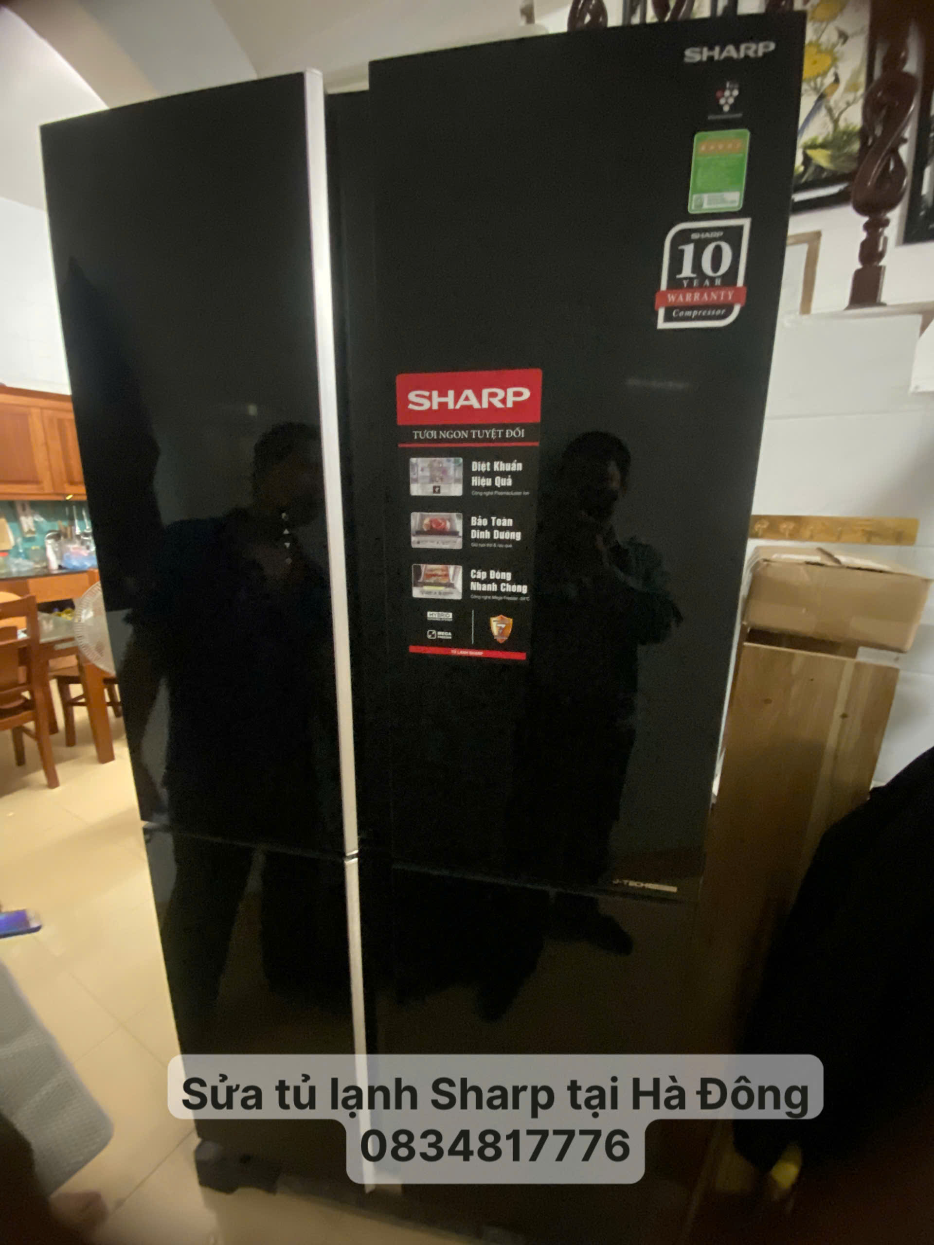 Sửa tủ lạnh Sharp tại Hà Đông uy tín