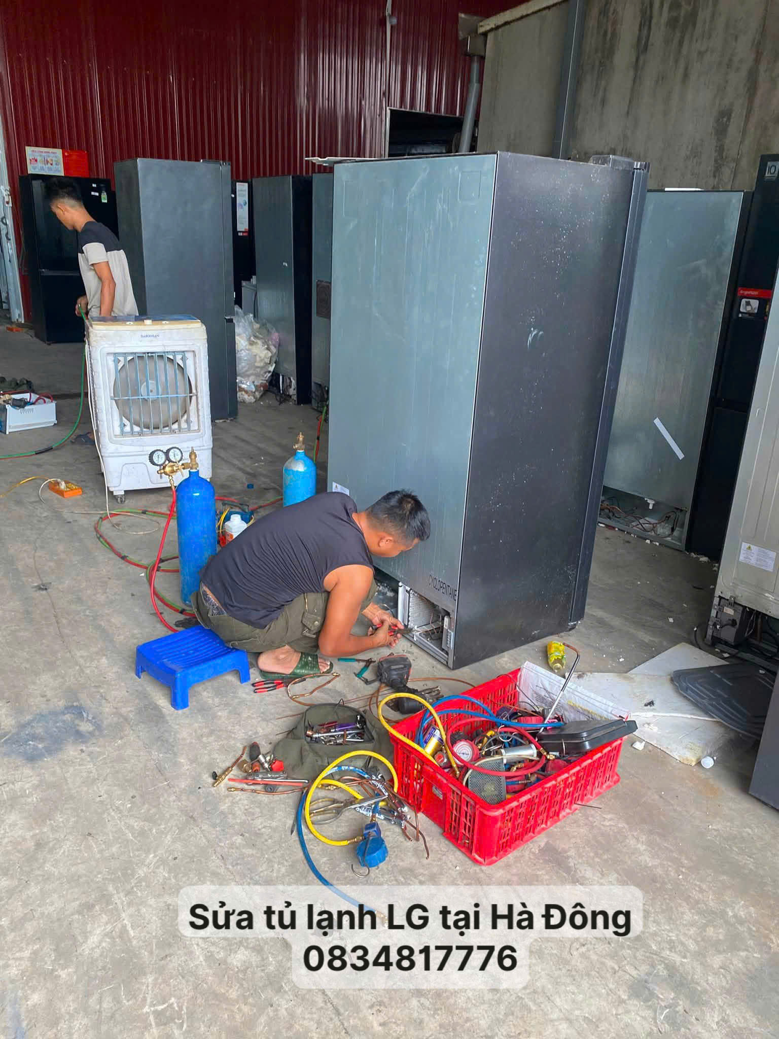 Sửa tủ lạnh LG tại nhà Hà Đông giá rẻ