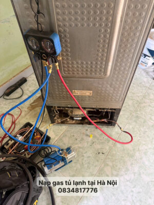 Nạp gas tủ lạnh tại Hà Nội