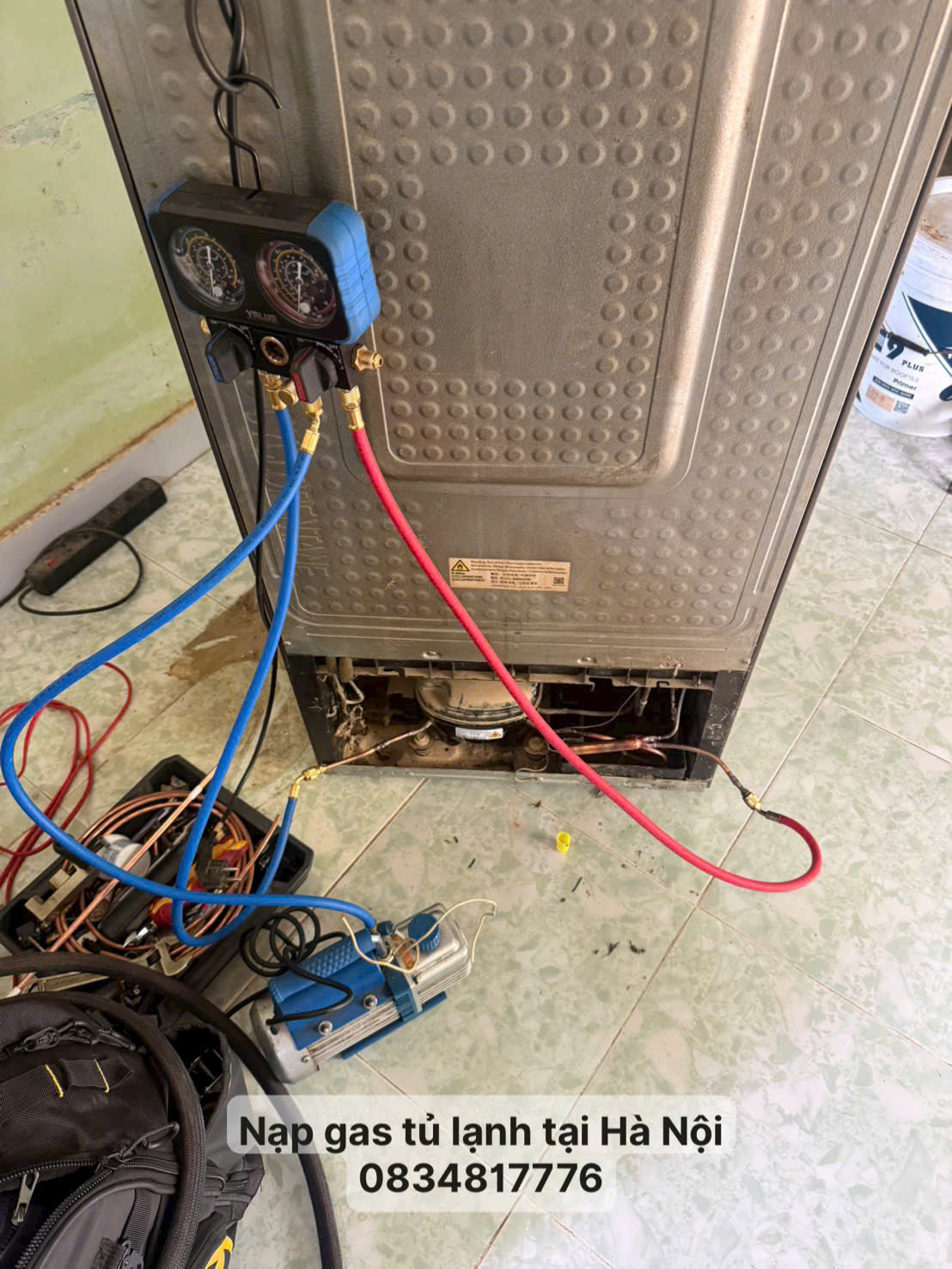 Nạp gas tủ lạnh tại Hà Nội uy tín, thợ giỏi đến 30 phút 1 Nạp gas tủ lạnh tại Hà Nội