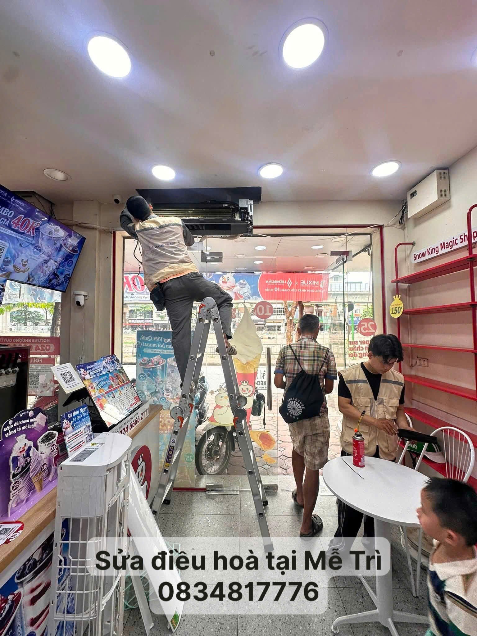 Thợ sửa điều hòa tại Mễ Trì