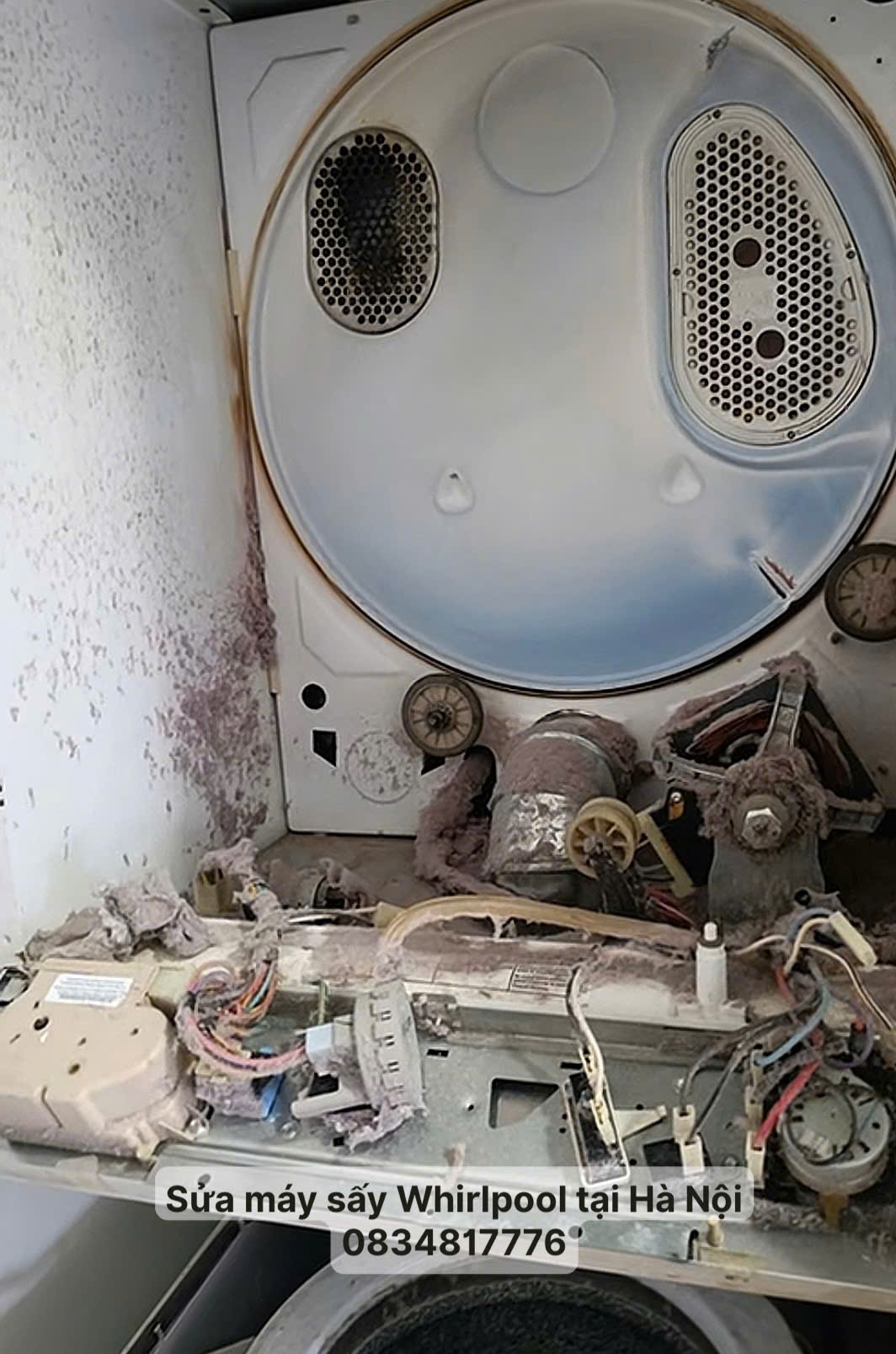 Thợ sửa máy sấy Whirlpool tại Hà Nội 
