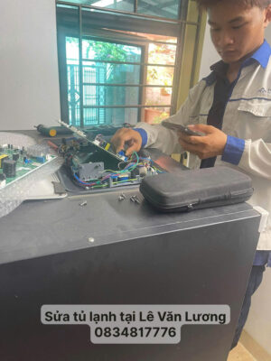 Sửa tủ lạnh tại nhà Lê Văn Lương