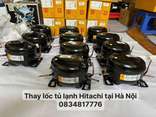 Thợ thay lốc tủ lạnh Hitachi tại Hà Nội
