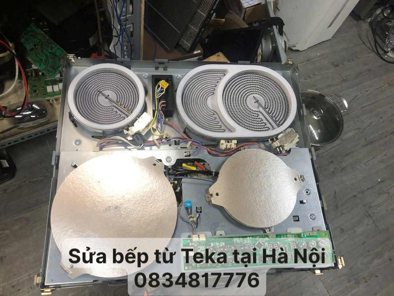 Sửa bếp từ Teka tại Hà Nội uy tín, có mặt nhanh 30 phút 2 Thợ sửa bếp từ Teka tại Hà Nội